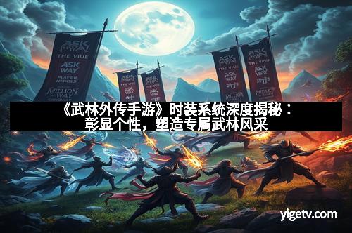 《武林外传手游》时装系统深度揭秘：彰显个性，塑造专属武林风采